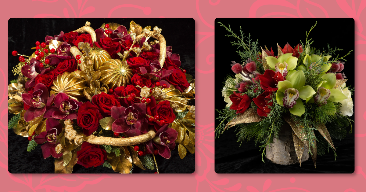 tips for incorporating florals at home for the holidays