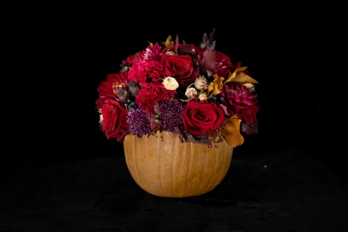 Mahir Floral & Event Designs - Bear with Burgundy - 2