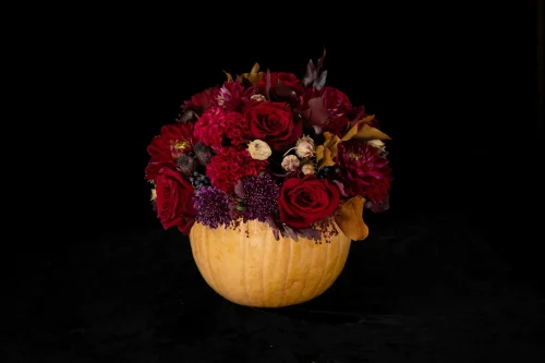 Mahir Floral & Event Designs - Bear with Burgundy - 3