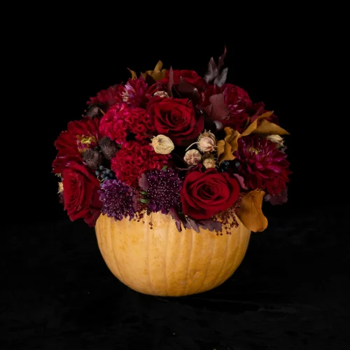 Mahir Floral & Event Designs - Bear with Burgundy - 3
